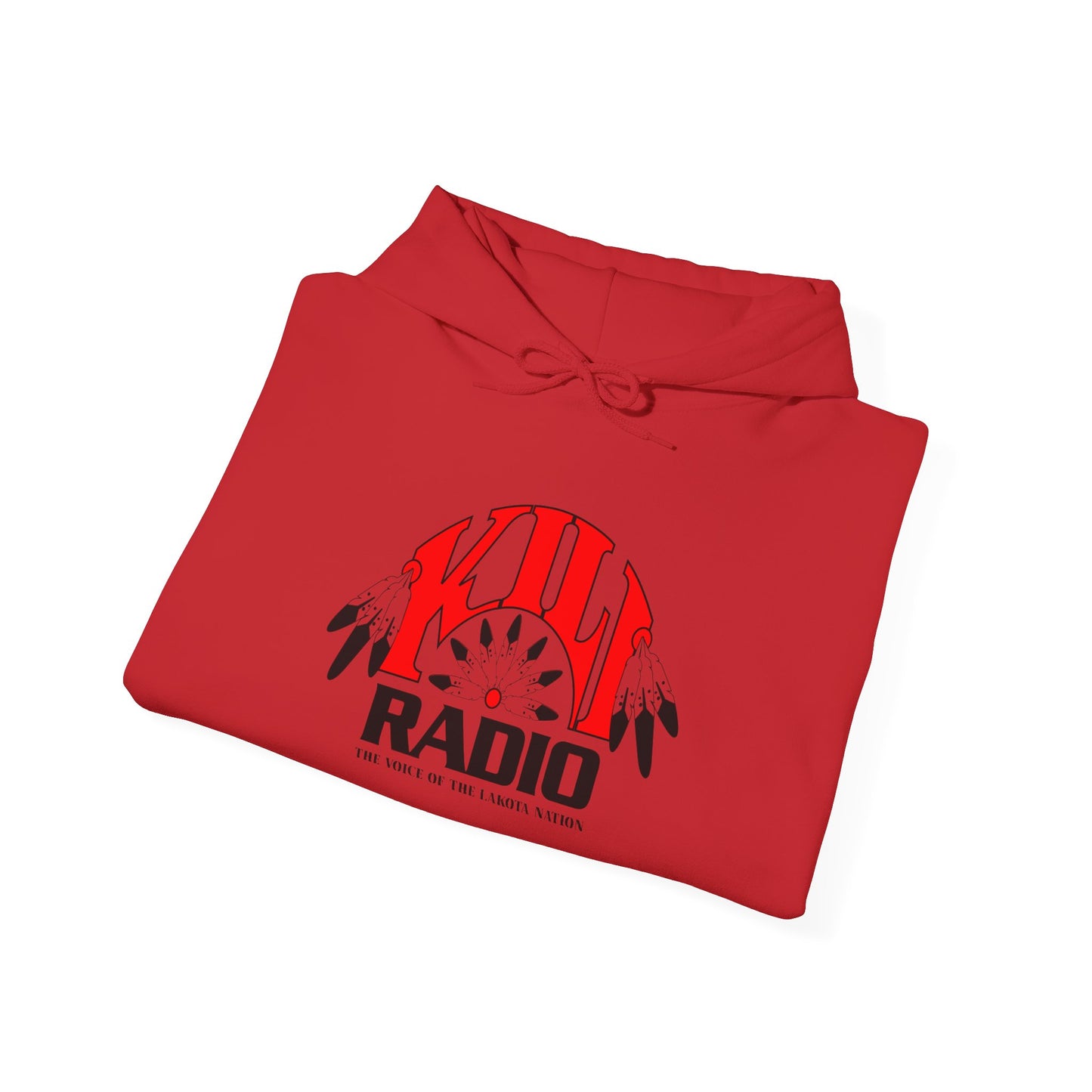 KILI Radio Logo Hoodie – Vintage Dial Graphic Hooded Sweatshirt