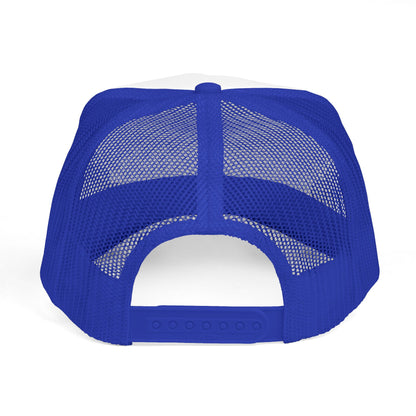 KILI Radio Trucker Cap — Retro Native-Inspired Logo Mesh Hat