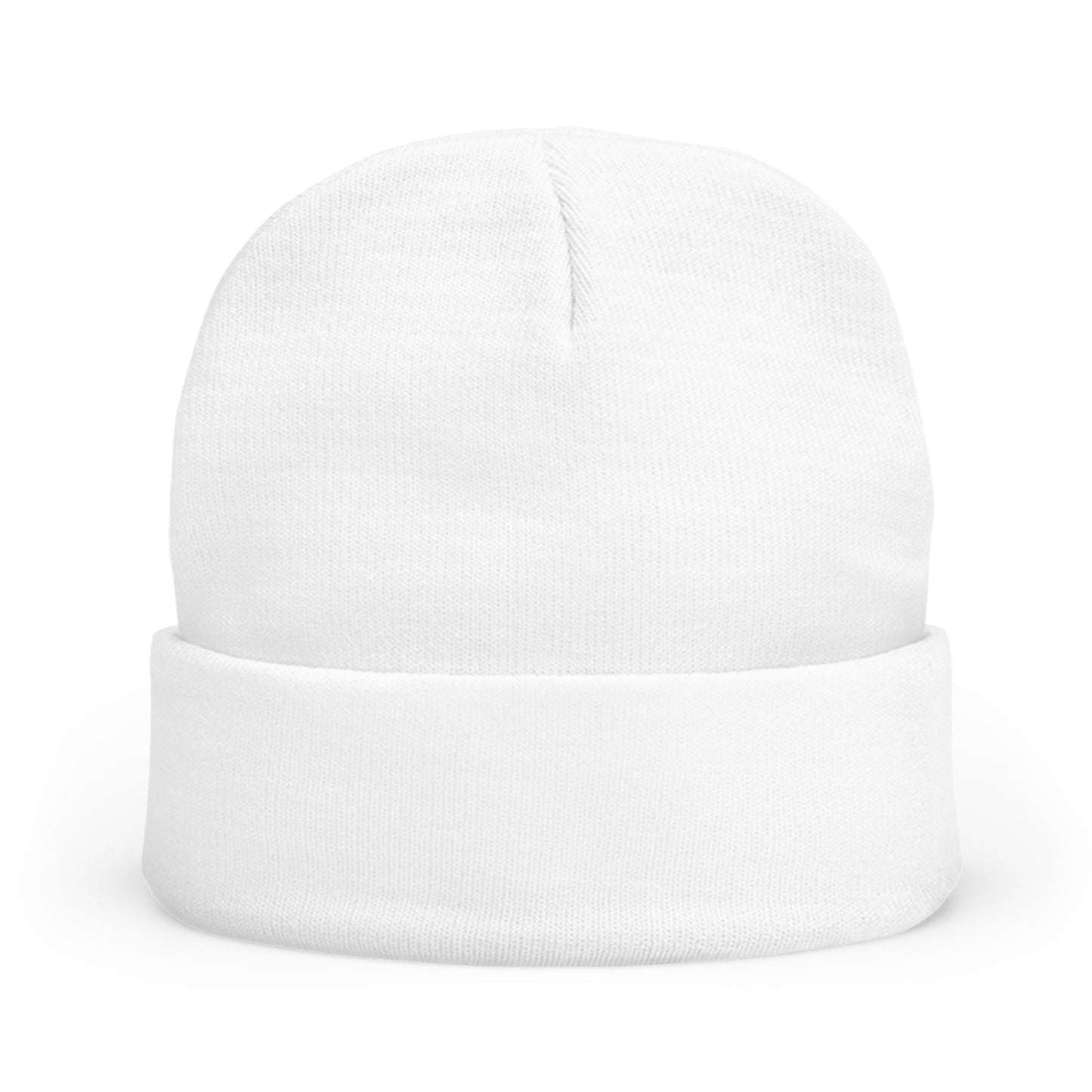Embroidered 'KILL RADIO' Knit Beanie - Retro Radio Logo Winter Hat